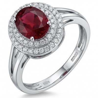 Exquisite 4.5 ctw Mozambique Ruby .925 Sterling Silver handcrafted Statement Ring size 9