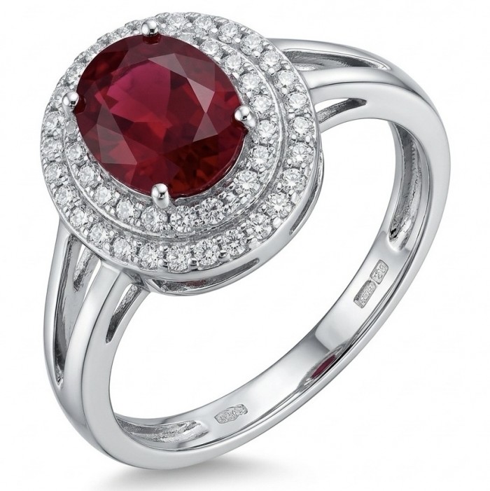 Exquisite 4.5 ctw Mozambique Ruby .925 Sterling Silver handcrafted Statement Ring size 9