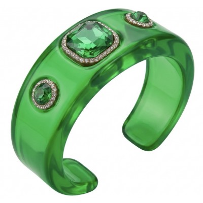Candy Store - Modern Design Natural Green Raisin Topaz .925 Sterling Silver bracelet