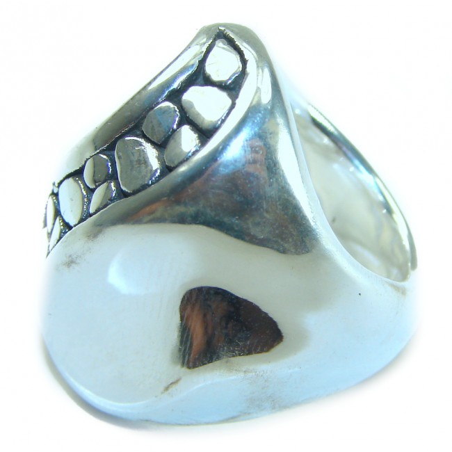 Natural Beauty Italy Made Silver Sterling Silver ring s. 6 - photo 1