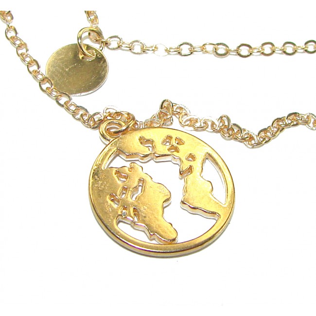 Multilayer Necklace 10K Gold over .925 Sterling Silver handcrafted necklace - photo 1