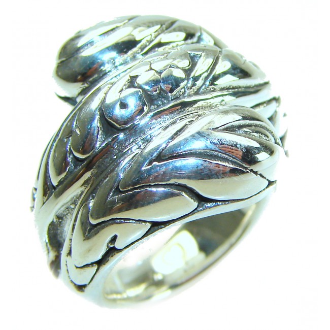 Natural Beauty Italy Made Silver Sterling Silver ring s. 6 - photo 3