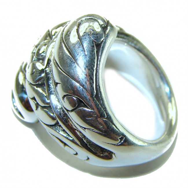 Natural Beauty Italy Made Silver Sterling Silver ring s. 6 - photo 1