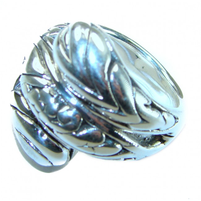 Natural Beauty Italy Made Silver Sterling Silver ring s. 7 - photo 1