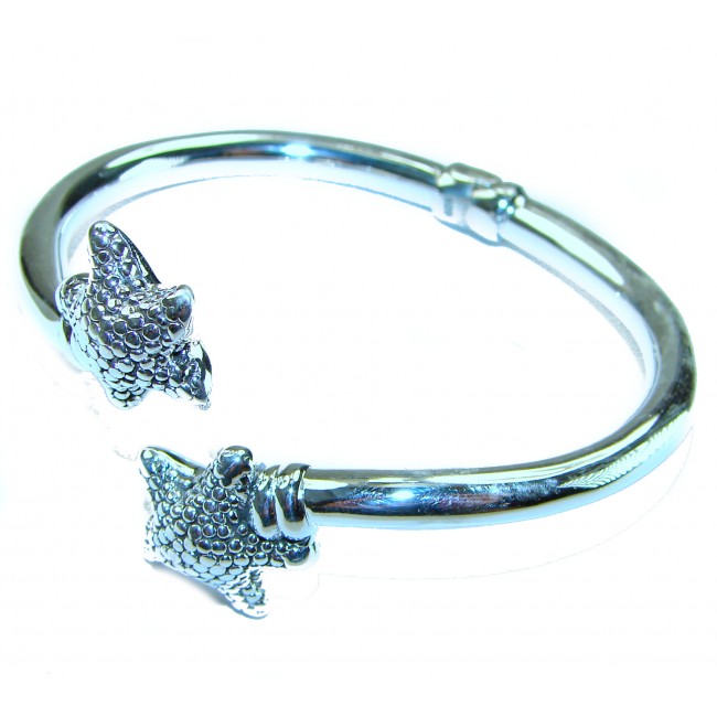 Seaside Italy made Starfish Bracelet in best quality .925 Sterling Silver - photo 1