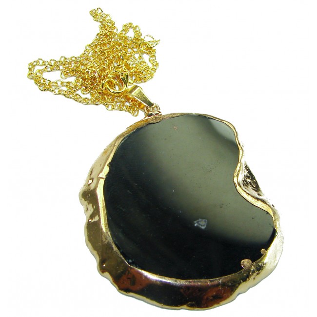 Artisan Master Piece genuine Crazy Lace Agate .925 Silver handcrafted Chain Necklace