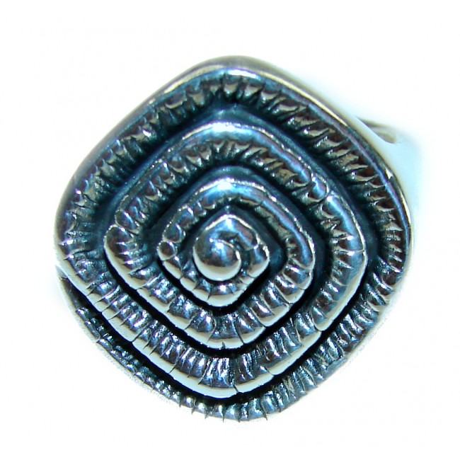 Natural Beauty Italy Made Silver Sterling Silver ring s. 8 - photo 2