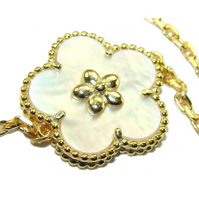 Fantastic Blister Pearl 14K Gold over .925 Silver handmade Bracelet - photo 1