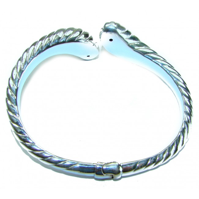 Italy made Bracelet in best quality highly polished .925 Sterling Silver - photo 1