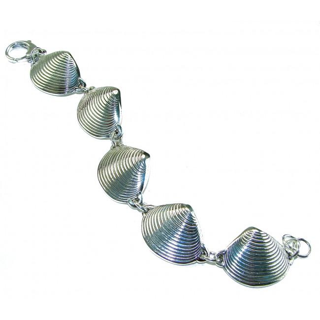 Ocean Shells - Italy made Bracelet in best quality .925 Sterling Silver - photo 3
