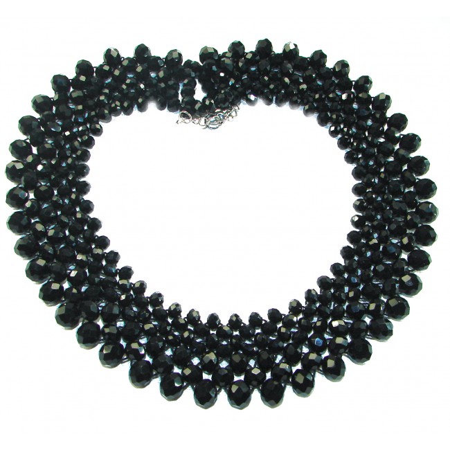 Rare Unusual Natural Spinel .925 Sterling Silver NECKLACE