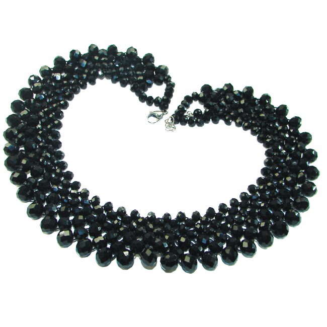 Rare Unusual Natural Spinel .925 Sterling Silver NECKLACE