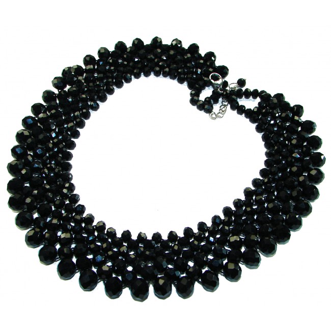 Authentic Onyx .925 Sterling Silver handmade Necklace