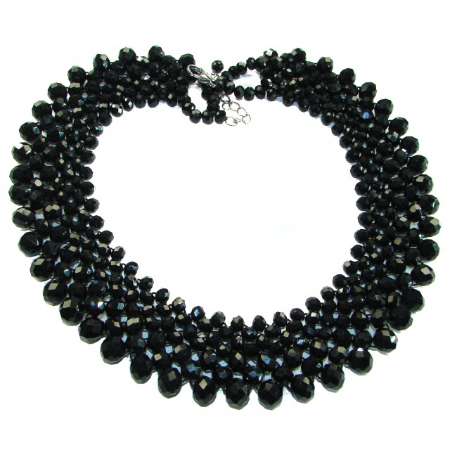 Authentic Onyx .925 Sterling Silver handmade Necklace