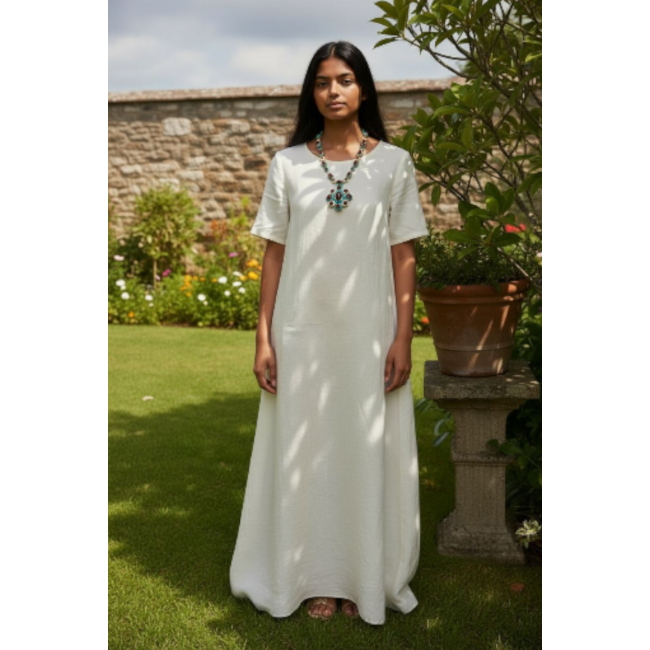 Outstanding - Red Rose - Authentic Kashmir 155.8 carat Ruby Enamel 18K Gold over .925 Sterling Silver handcrafted Station necklace