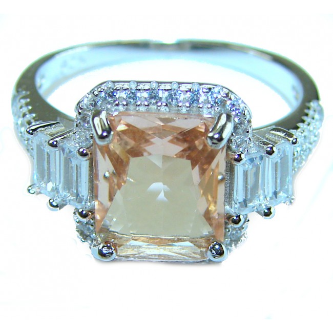 Back to Nature - authentic 2.5 carat Ruby Enamel 18K Gold over .925 Sterling Silver handcrafted Large Statement earrings