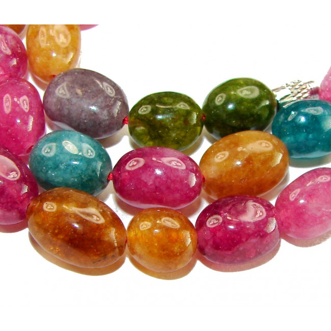 Infinity authentic 79.5 carat Brazilian Tourmaline .925 Sterling Silver handcrafted necklace