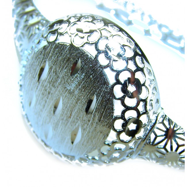 Luxurious Italy made .925 Sterling Silver handcrafted Bracelet