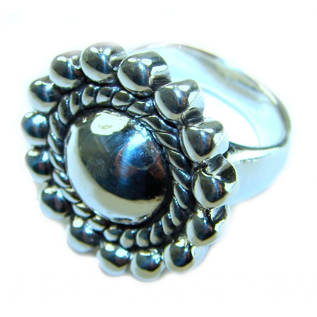 Perfection - Bali made .925 Sterling Silver handcrafted Ring s. 7