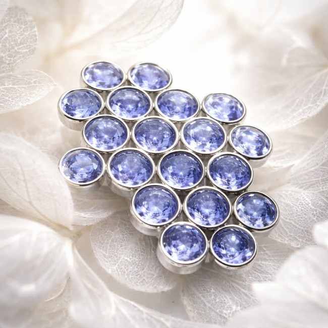 Giovanna - Authentic 10.9 carat Tanzanite .925 Sterling Silver handcrafted Pendant