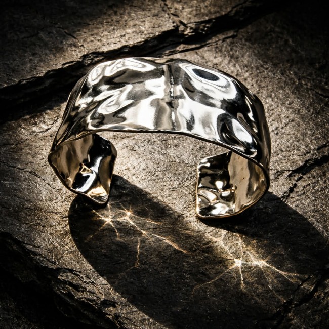 Silver Waves Precious Women Silver bracelet