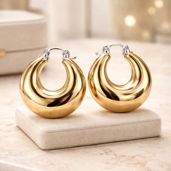 Julietta Precious Natural Golden Women earrings - photo 2