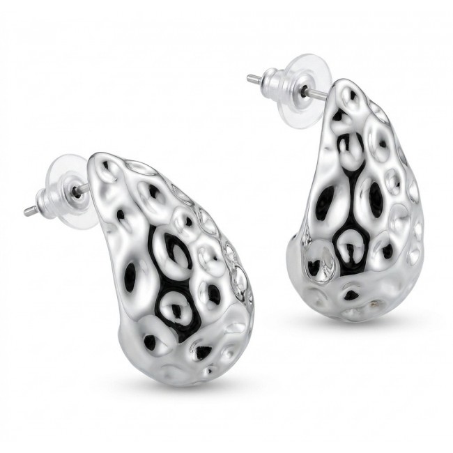Allure silver handcrafted earrings - photo 3