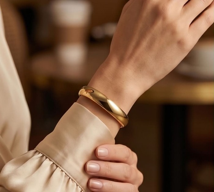 Divine - Luxurius Bold Gold Women bracelet - photo 1