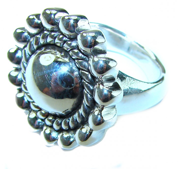 Natural Beauty Italy Made Silver Sterling Silver ring s. 7 - photo 1