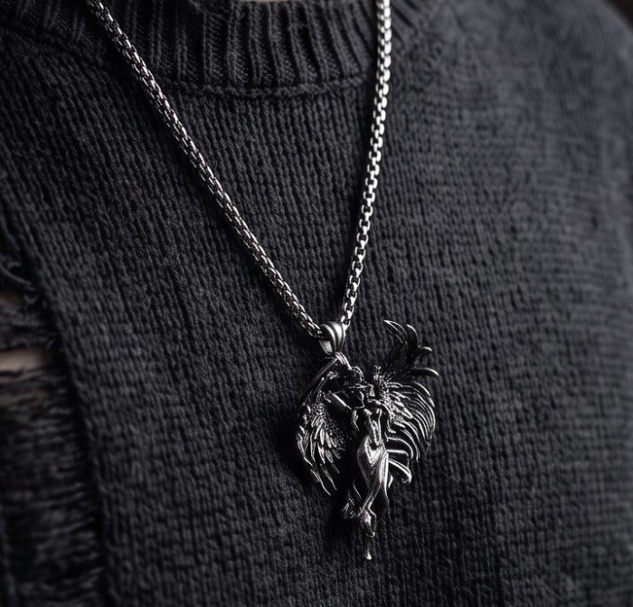 Flaying Angel 24 inches Long Necklace - photo 1