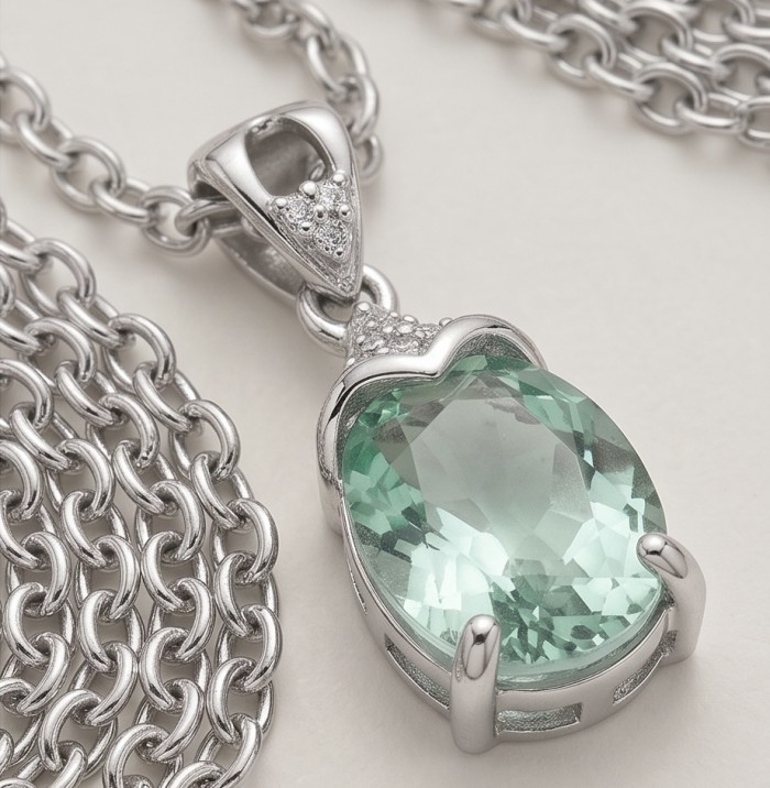 Romantica Natural 8.4 carat Topaz handmade necklace - photo 3