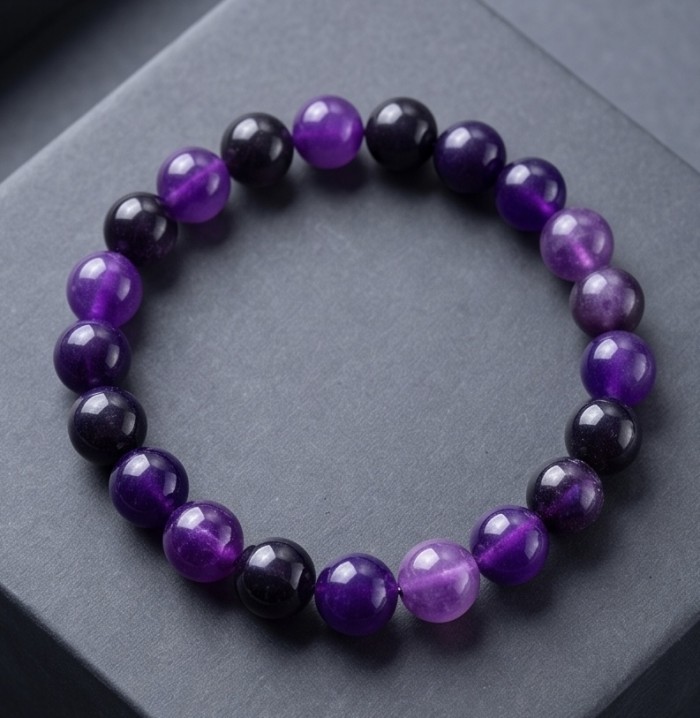 AAAAA BEST QUALITY Botswana Agate handcrafted streach Bracelet - photo 3