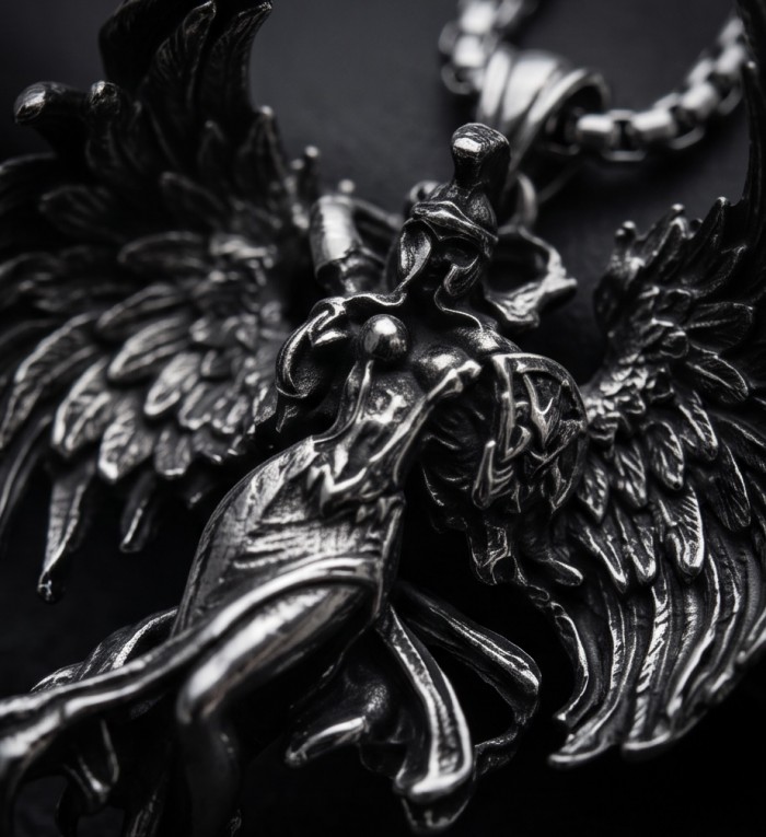 Flaying Angel 24 inches Long Necklace - photo 3